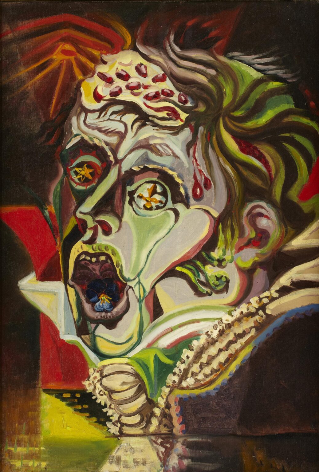Portrait du po&egrave;te Heinrich von Kleist - Andr&eacute; Masson 