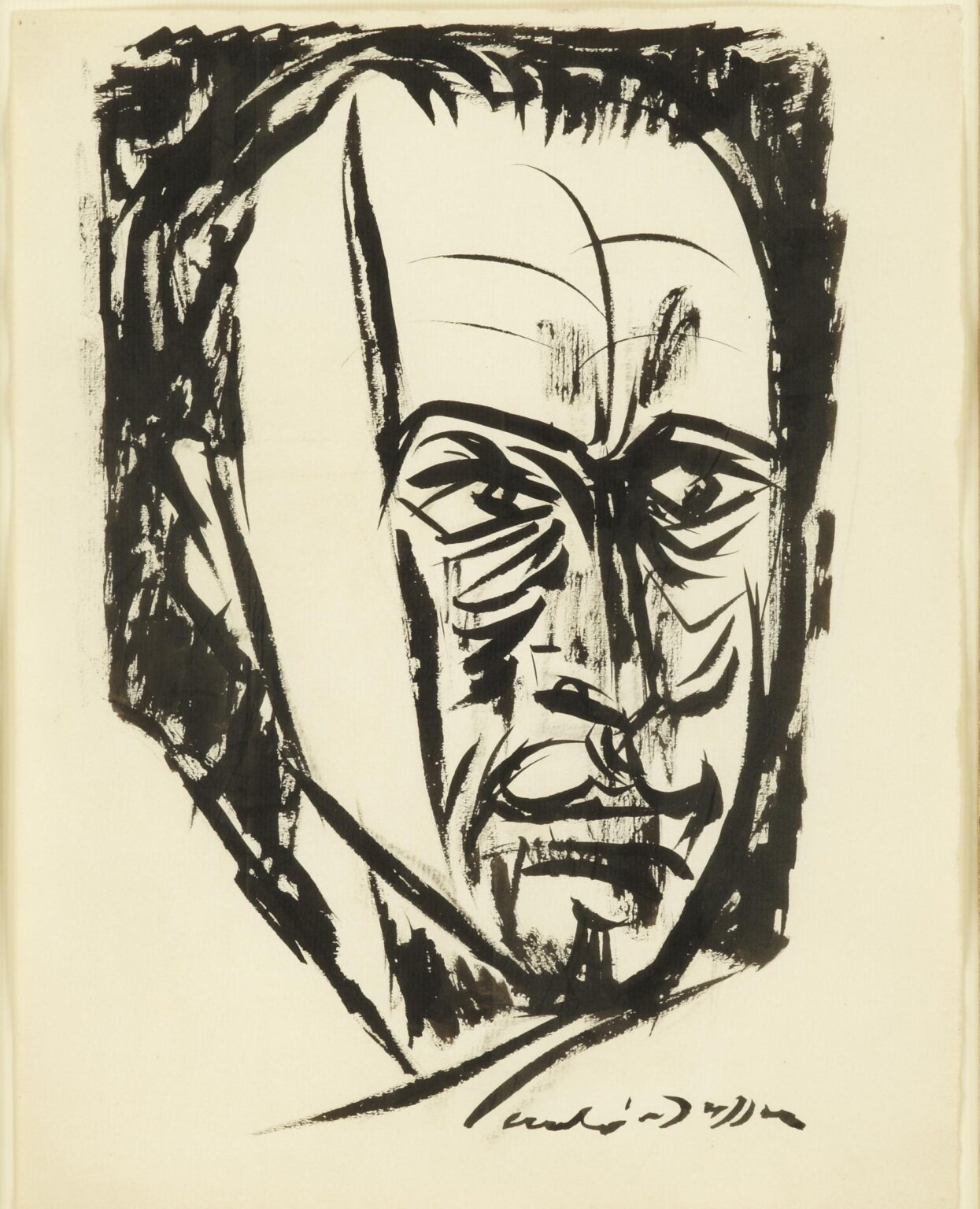 Autoportrait - Andr&eacute; Masson 