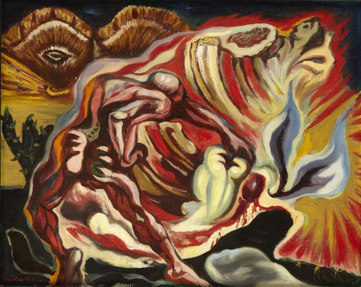 Oedipe - Andr&eacute; Masson 