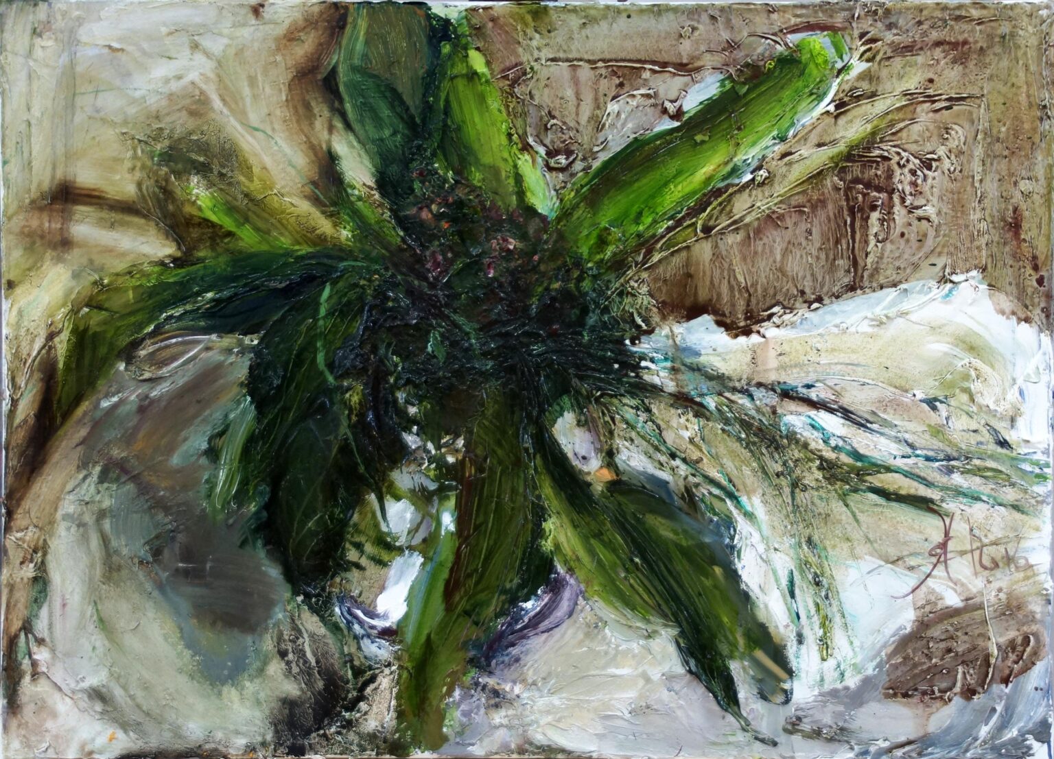 Gr&uuml;ne Bl&auml;tter - Johannes Heisig 