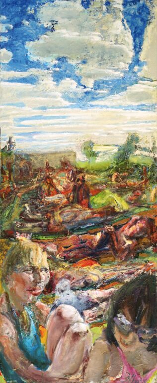 Liegewiese - Johannes Heisig 