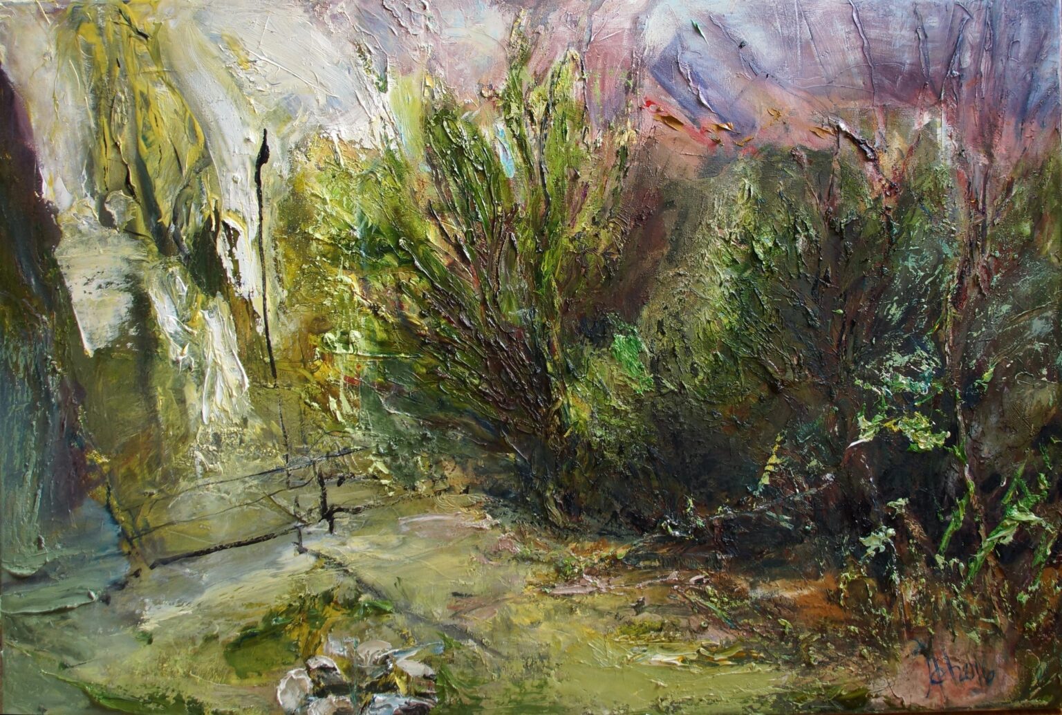 Aprilwetter - Johannes Heisig 