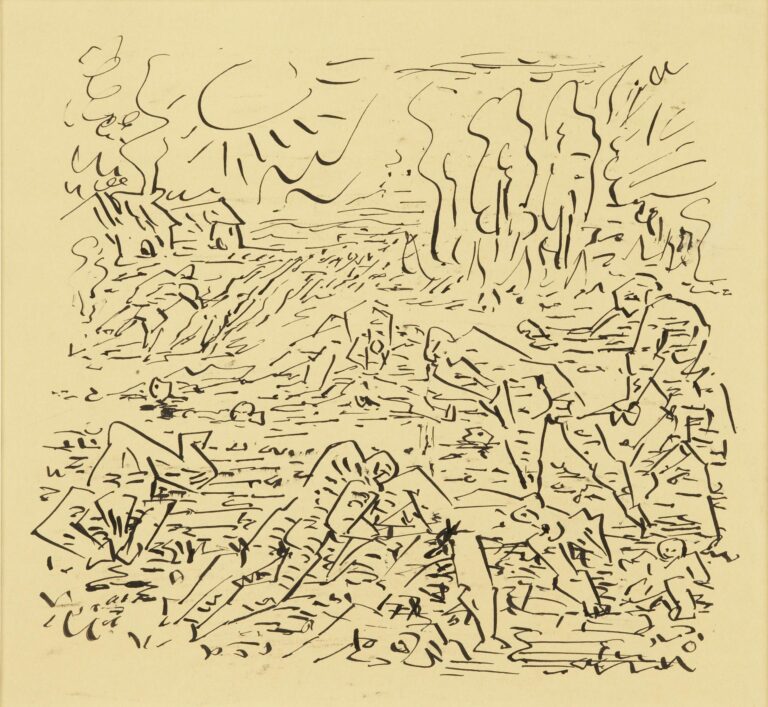 Massacre - André Masson 