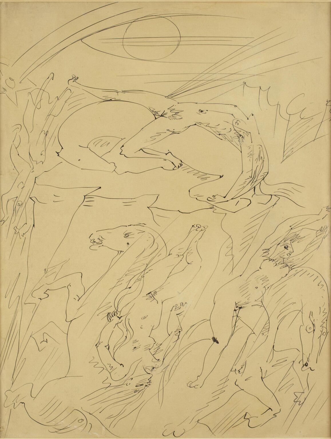 Massacre d&rsquo;Amazones - Andr&eacute; Masson 