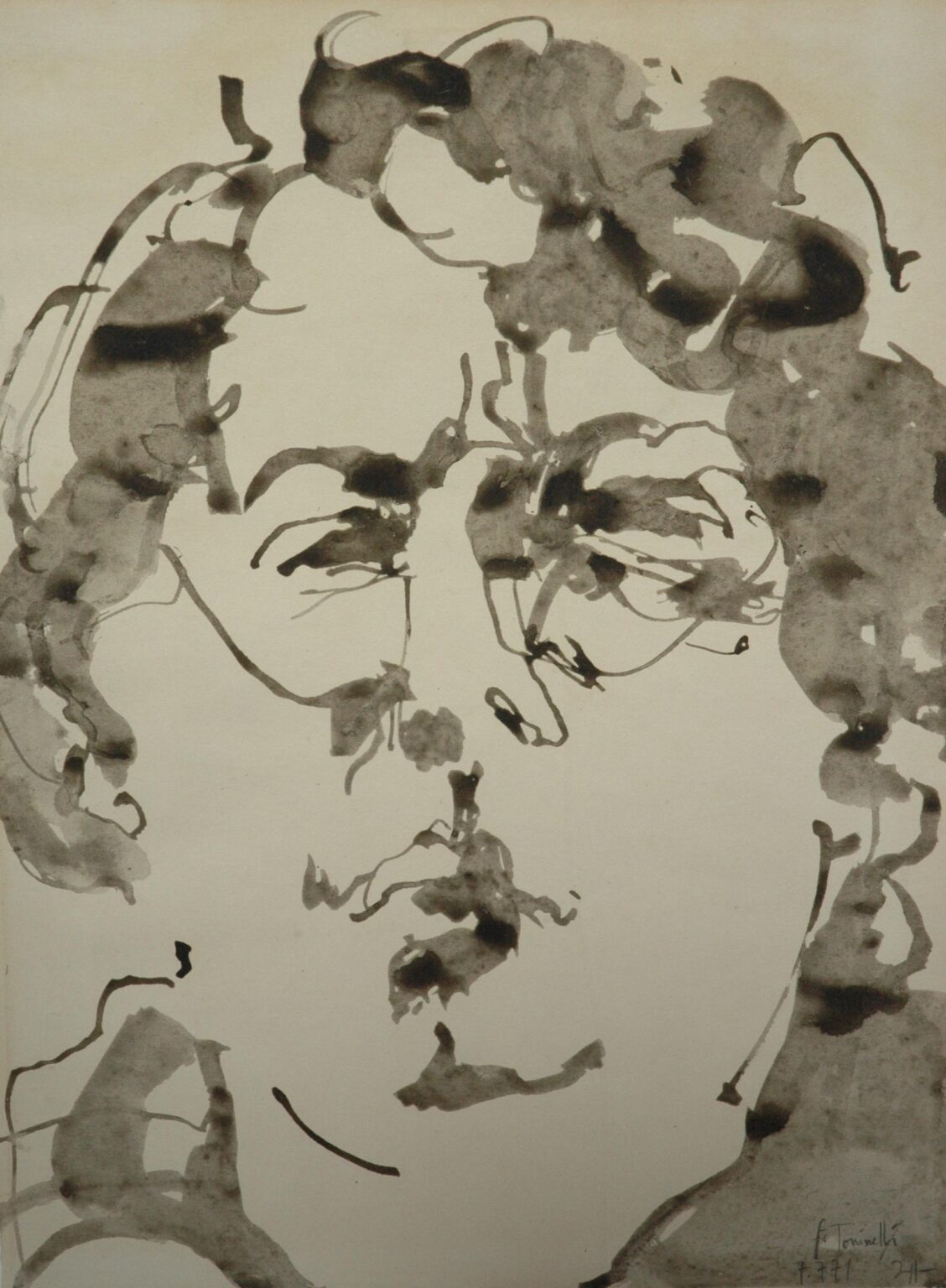 Selbstportrait - Horst Janssen 