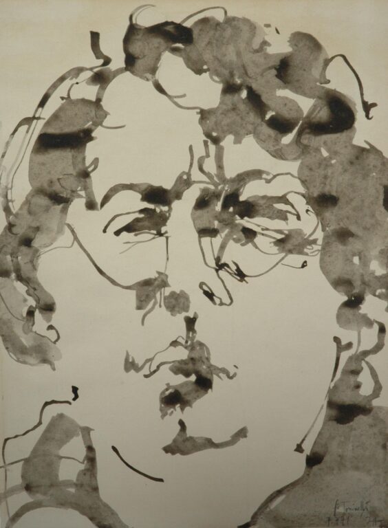 Selbstportrait - Horst Janssen 