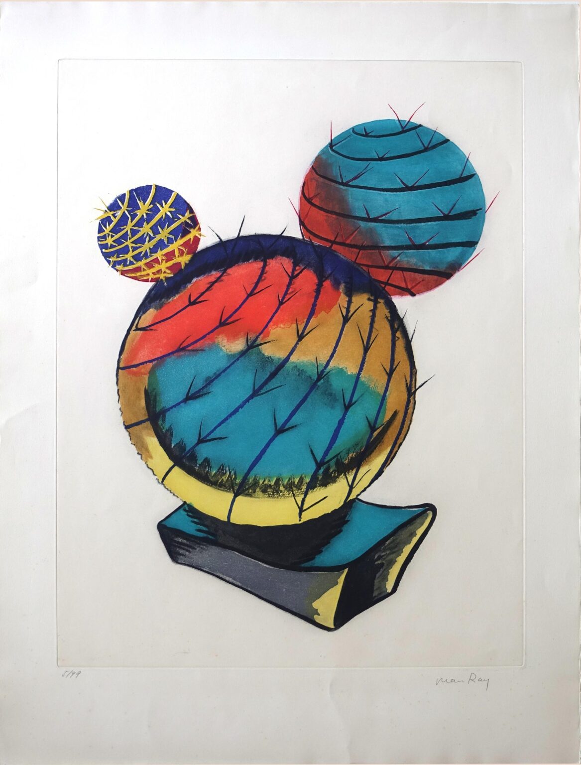 Untitled (Cactus) - Man Ray 