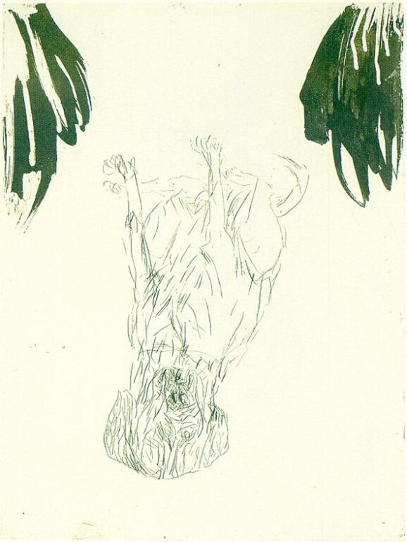 Bruno in Dresden, 7/15 - Georg Baselitz 