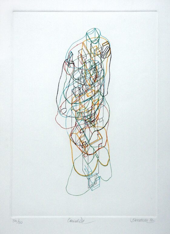 Cariatide - Miguel Berrocal 