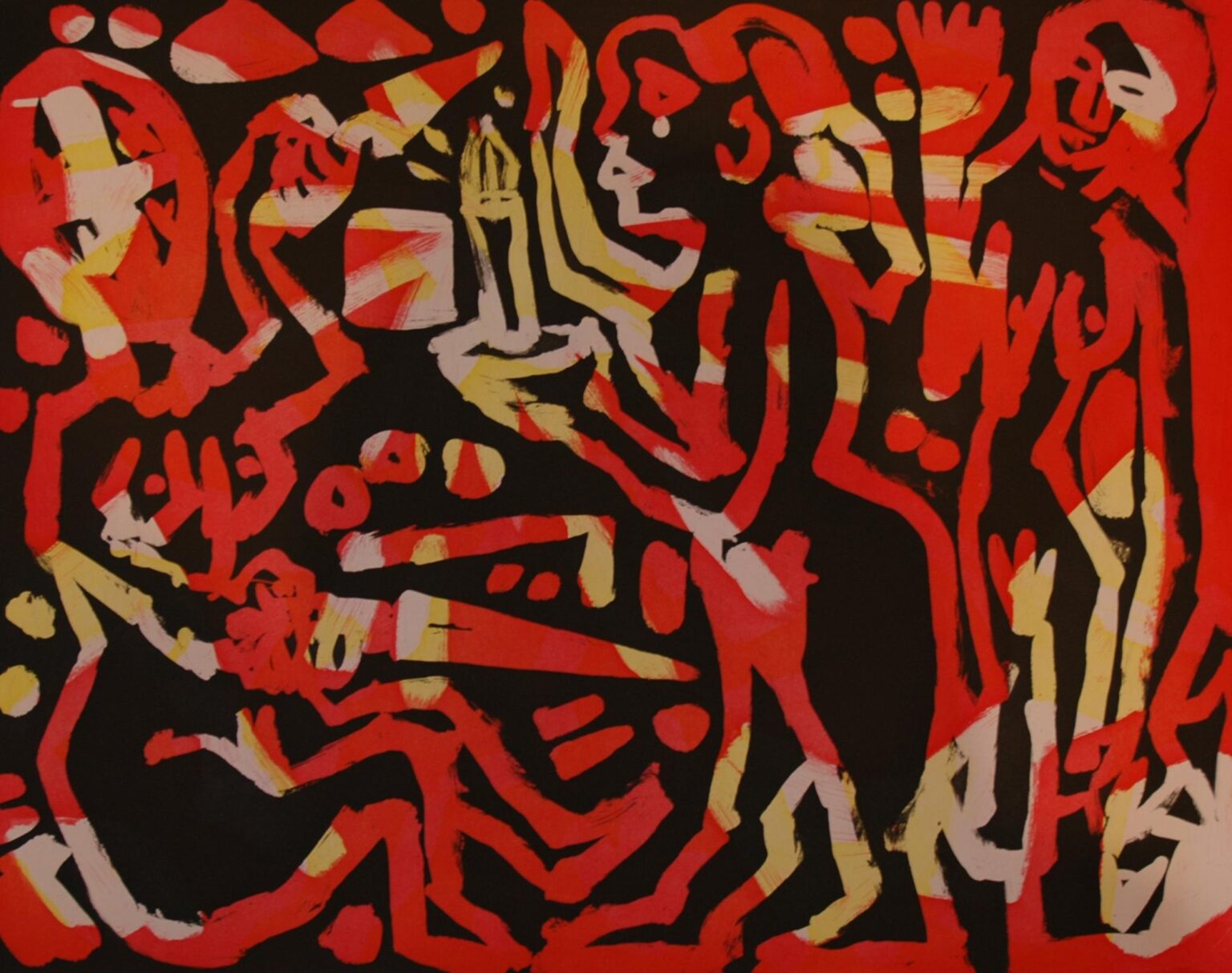 Liebesgefl&uuml;ster - A.R. Penck 