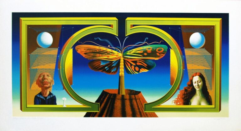 Baum der Liebe, Nittardi - Rudolf Hausner 