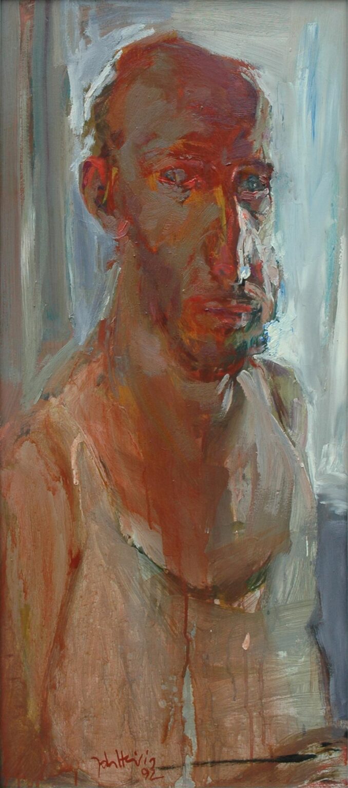 Selbstportr&auml;t - Johannes Heisig 