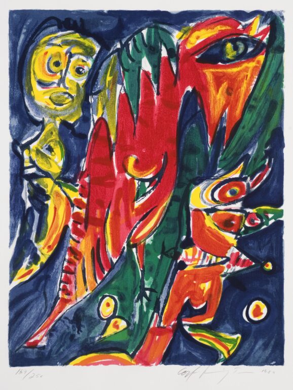Ohne Titel - Carl-Henning Pedersen 