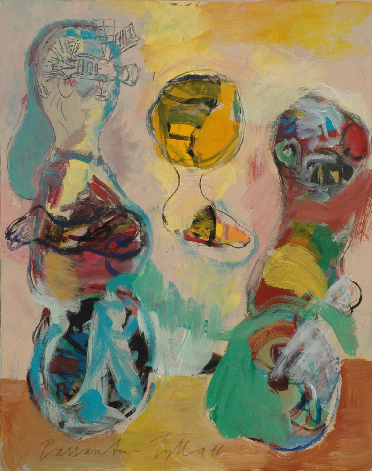 Passanten II - Klaus Zylla 