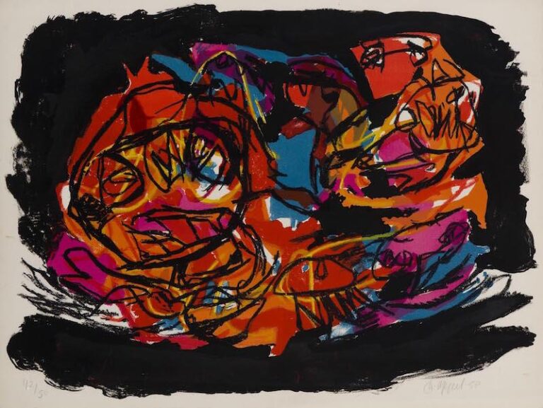 Ohne Titel - Karel Appel 