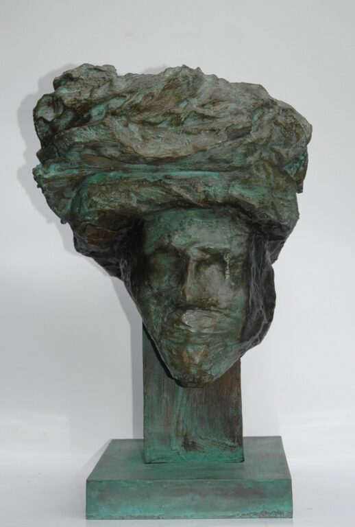 Kopf 11 (mit Turban) - Eckhard Kremers 