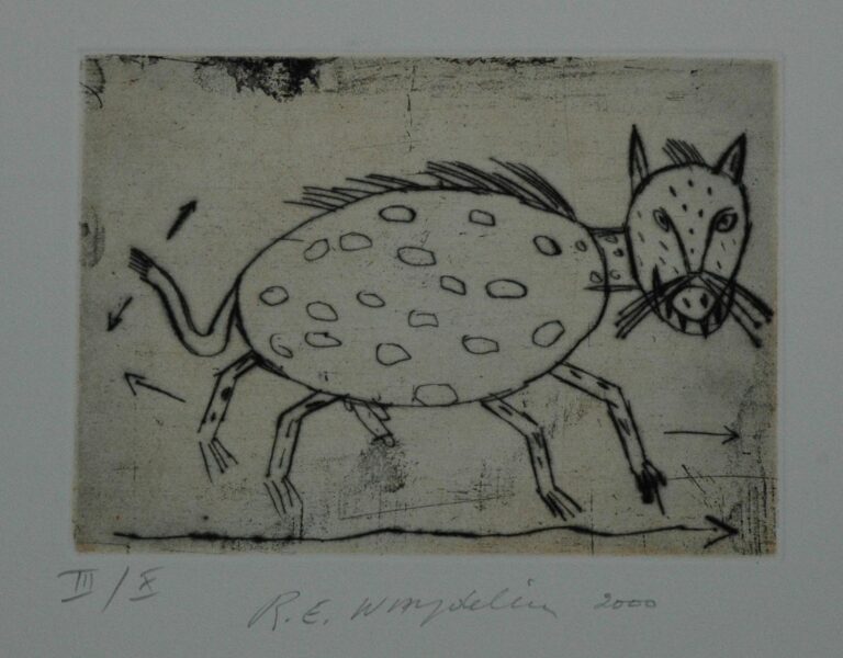 Ohne Titel (Leopard) - Raymond E. Waydelich 