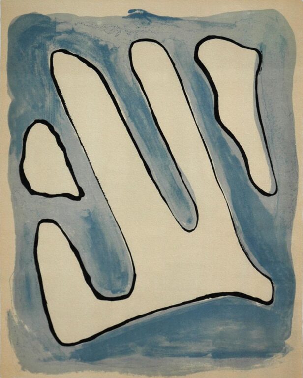 De l´Origine des Espèces- Par voie de sélection irrationelle, Blatt L - Man Ray 