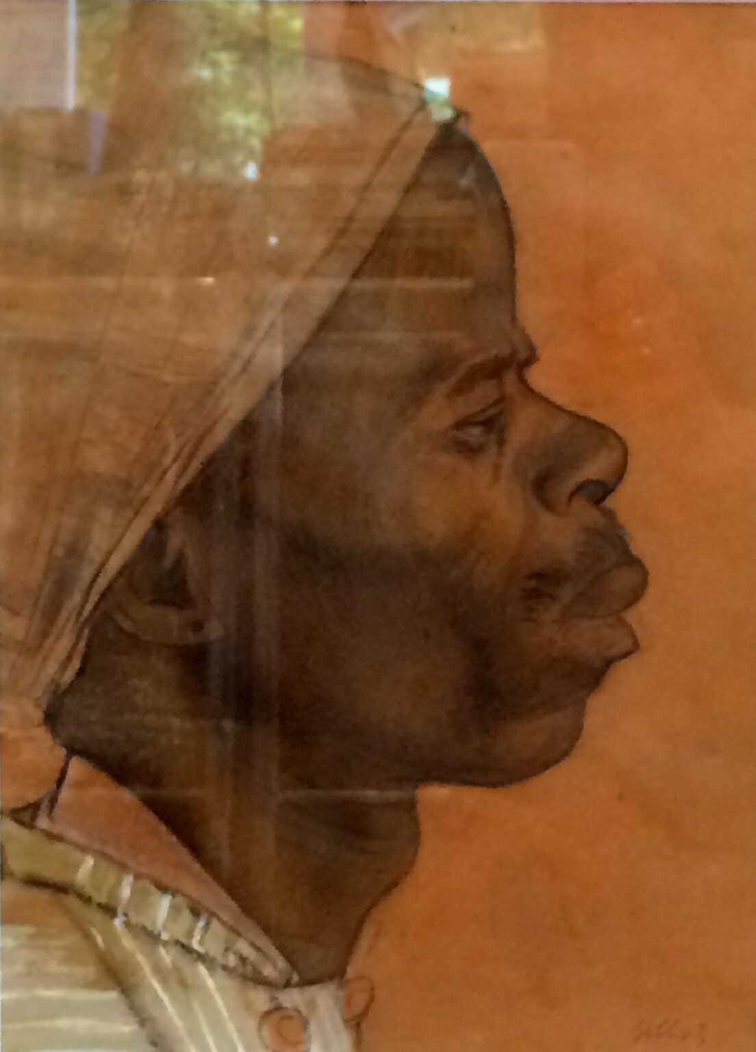 Negerkopf - Karl Hubbuch 