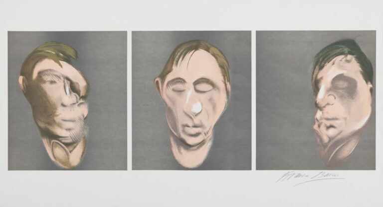 After Three Studies for a Self-Portrait - Francis Bacon 
