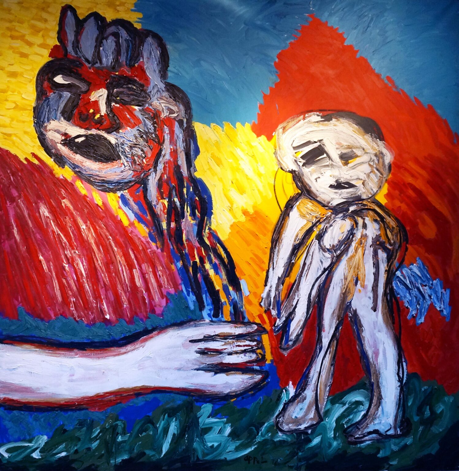 Witnessing the Dawn - Karel Appel 