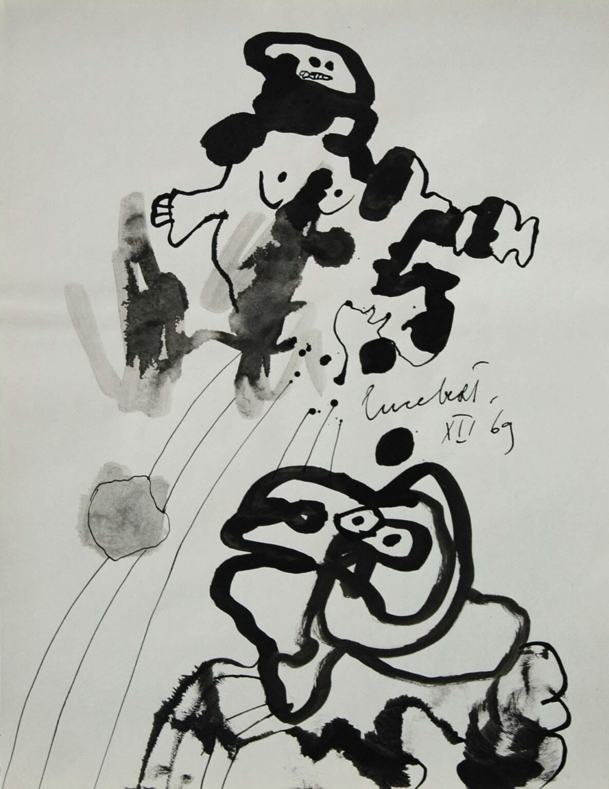 Ohne Titel, XII &rsquo;69 - Lucebert 