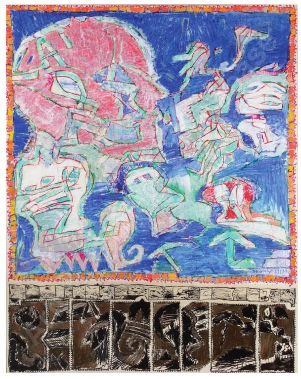 Retour des Choses - Pierre Alechinsky 