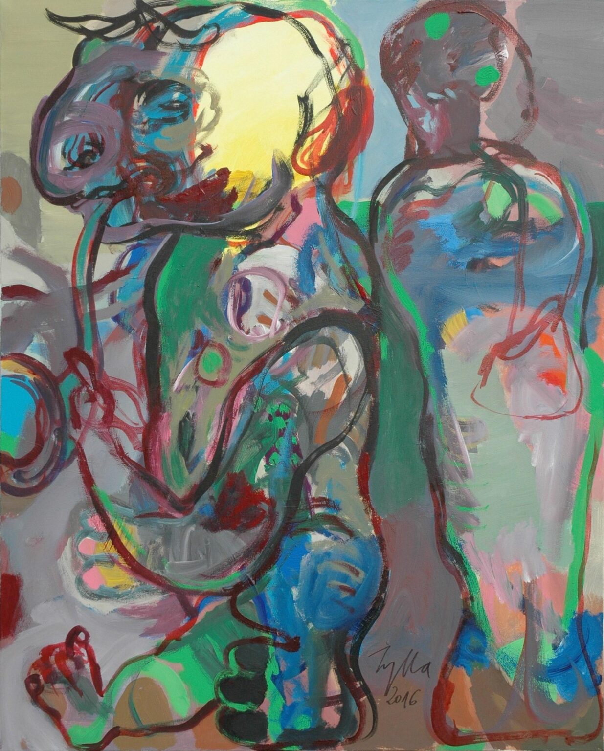 Passanten I - Klaus Zylla 