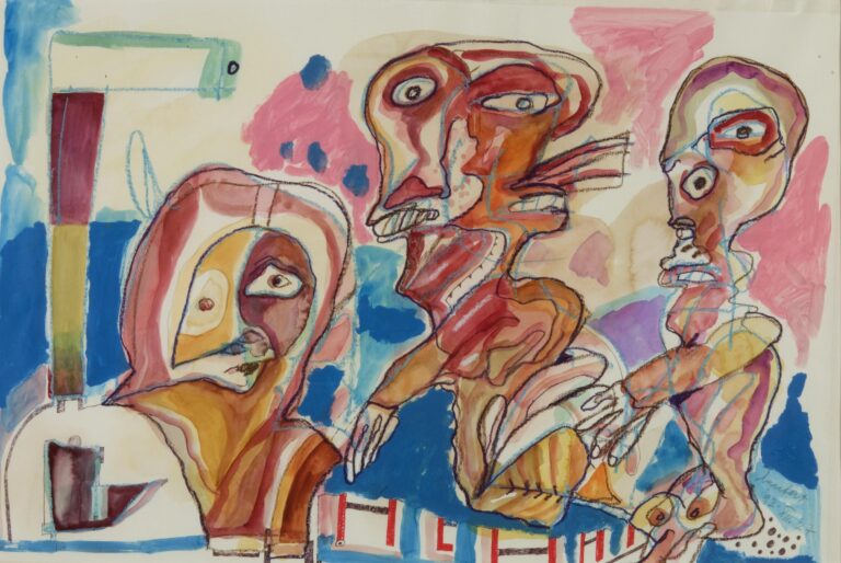 Ohne Titel, 92.VII.27 - Lucebert 