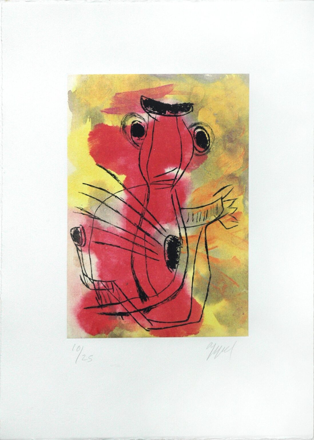 Nostalgie de la Trompette douce - Karel Appel 