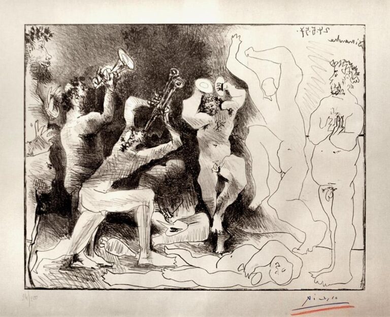 La Danse des Faunes - Pablo Picasso 