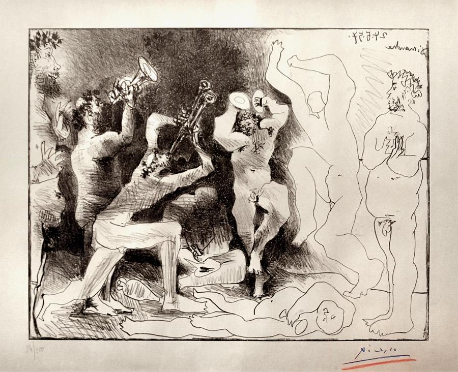 La Danse des Faunes - Pablo Picasso 