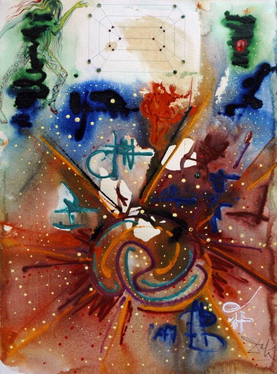 Le Yunk et les Yank - Salvador Dalí 