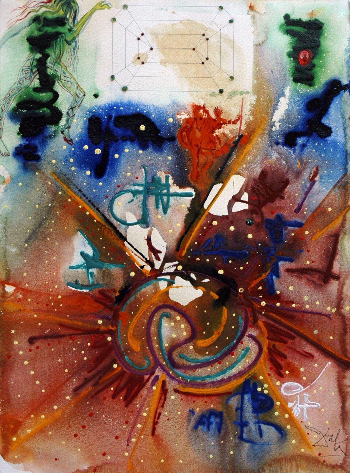 Le Yunk et les Yank - Salvador Dal&iacute; 