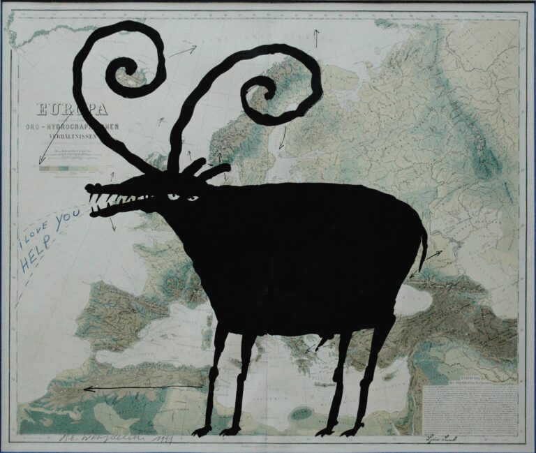 Große Landkarte (Europa) - Raymond E. Waydelich 