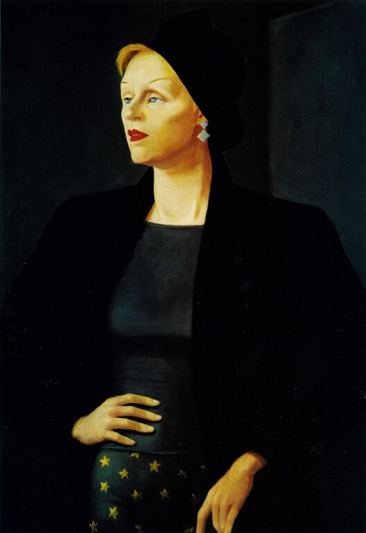 Bildnis E. W. - Volker Stelzmann 