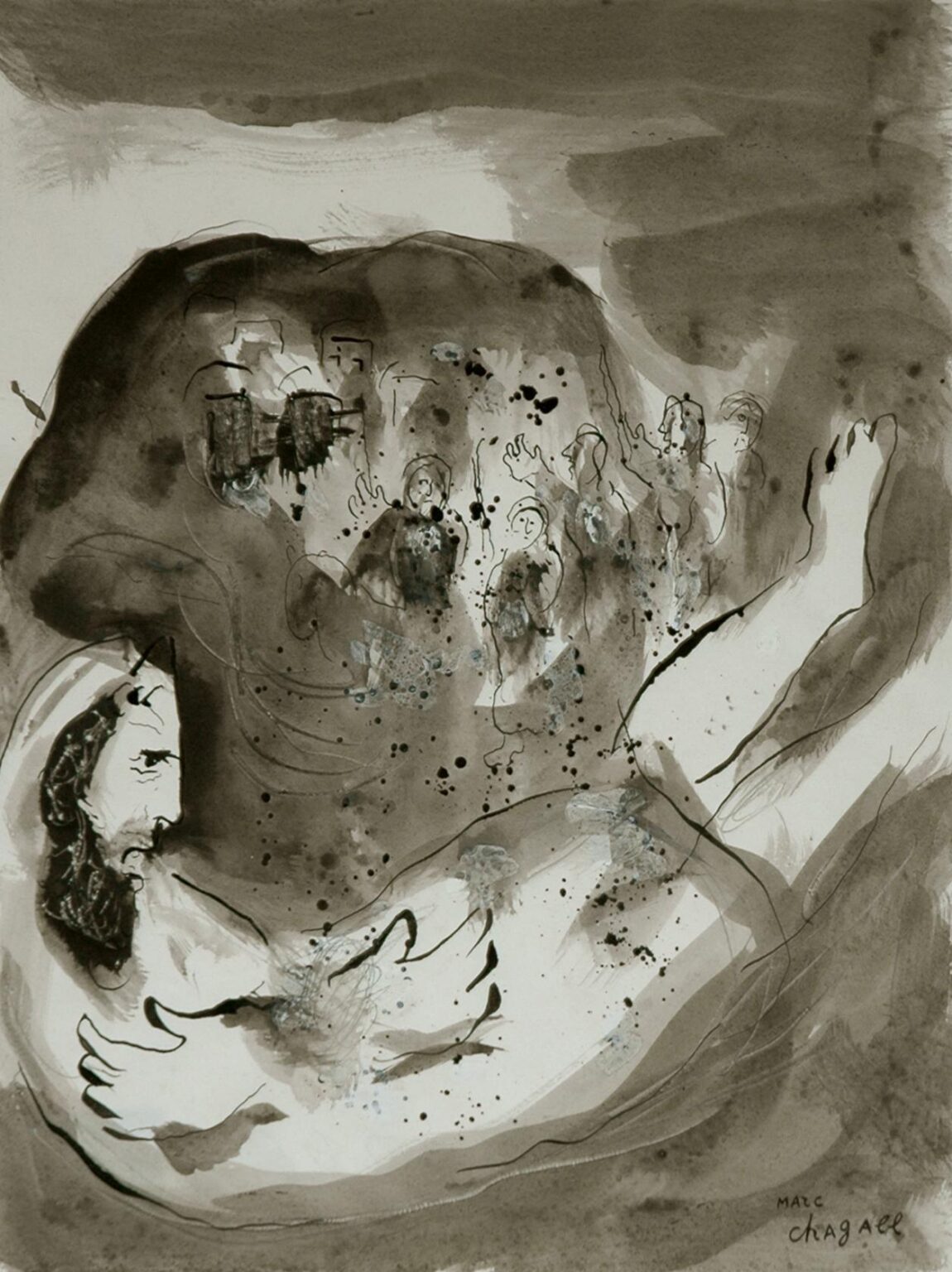 Proph&eacute;tie d&rsquo;Abdias - Marc Chagall 