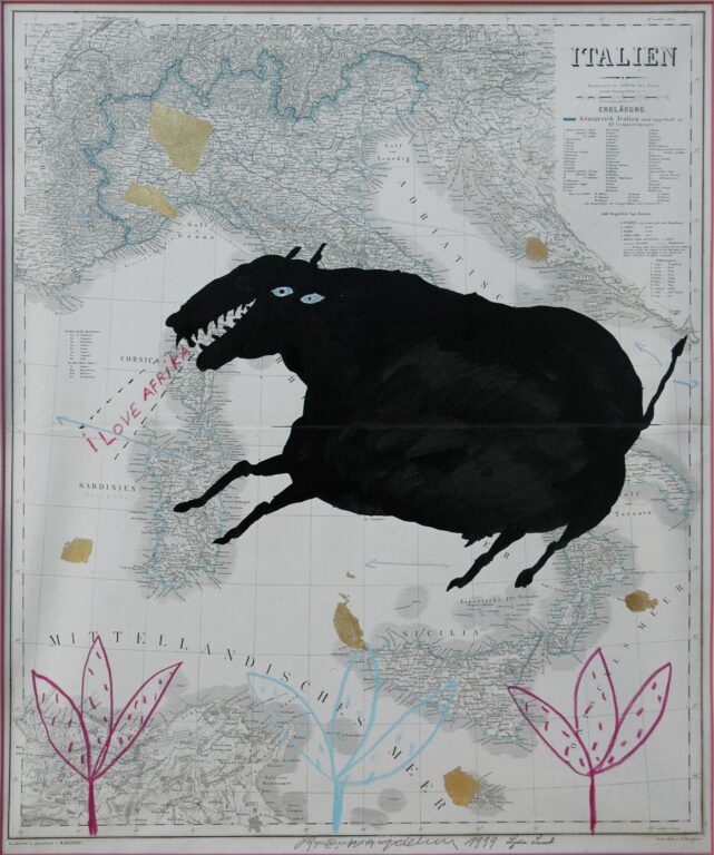 Große Landkarte (Italien) - Raymond E. Waydelich 