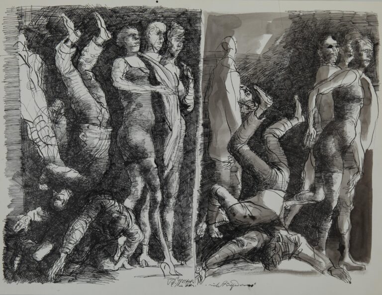 Mit Stürzenden - Volker Stelzmann 