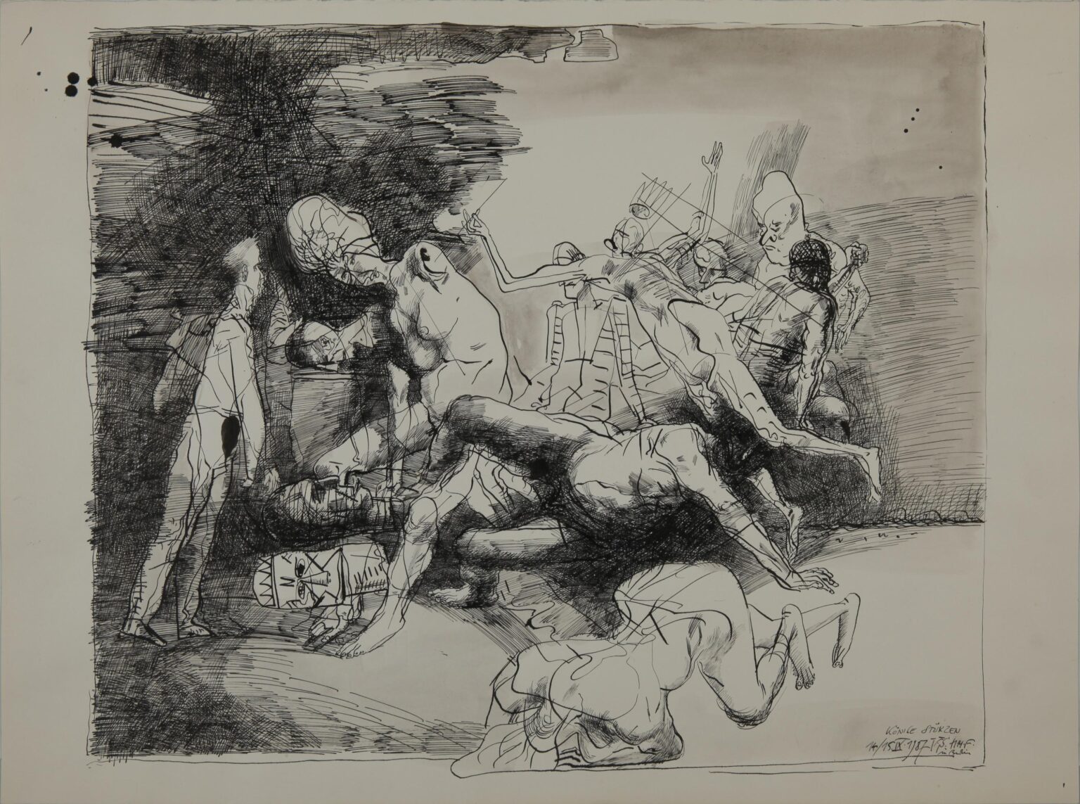 K&ouml;nige st&uuml;rzen - Volker Stelzmann 