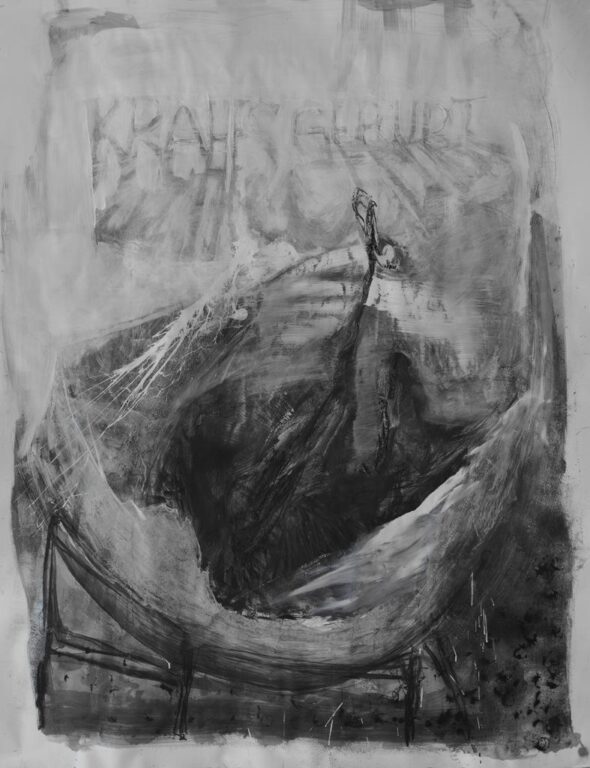 Krähes Geburt - Johannes Heisig 