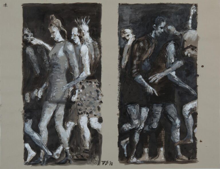 Zweimal Passagen - Volker Stelzmann 