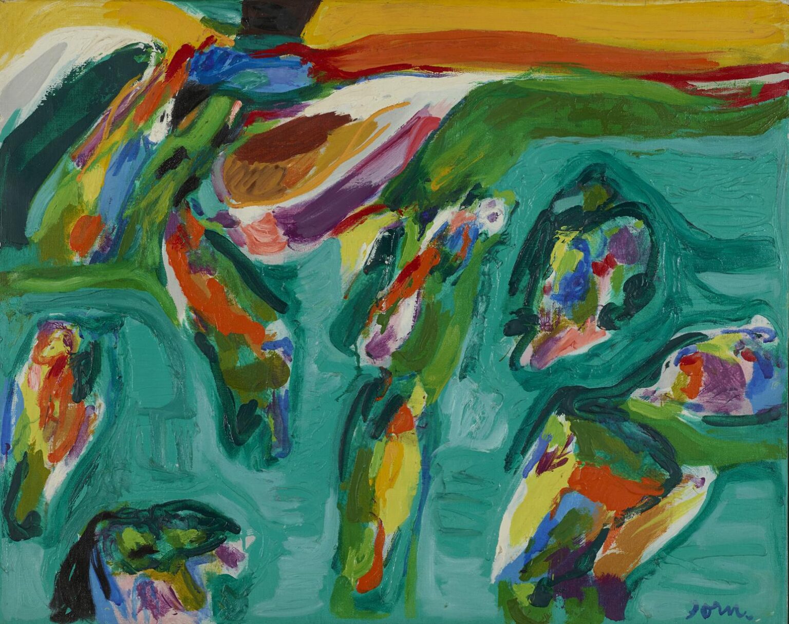 Sommerens b&aring;l - Asger Jorn 