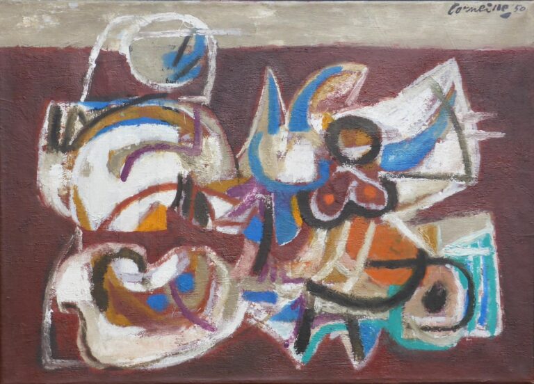 Couple et l’oiseaux dans le désert - Corneille 