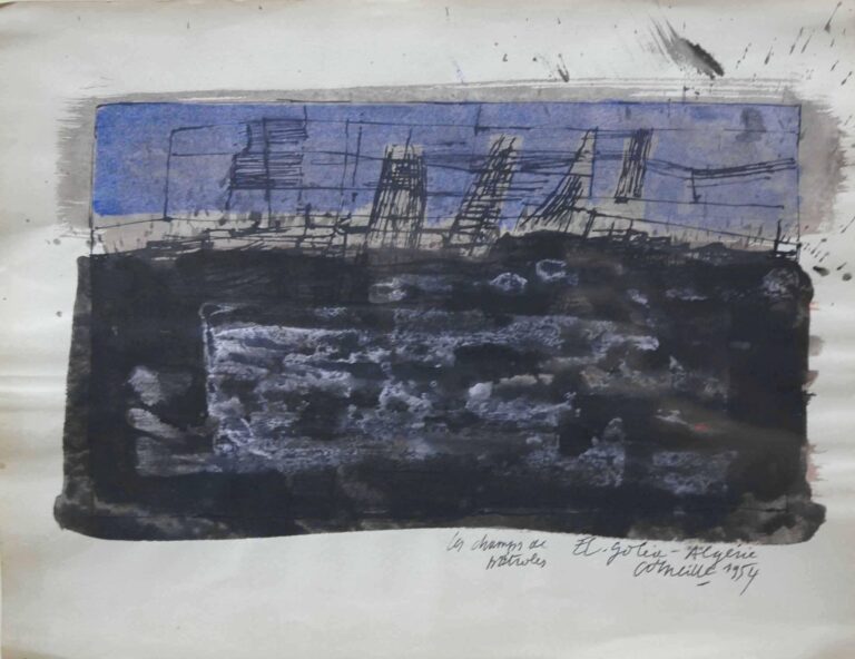 Les Champs de Petrol El Golea - Corneille 