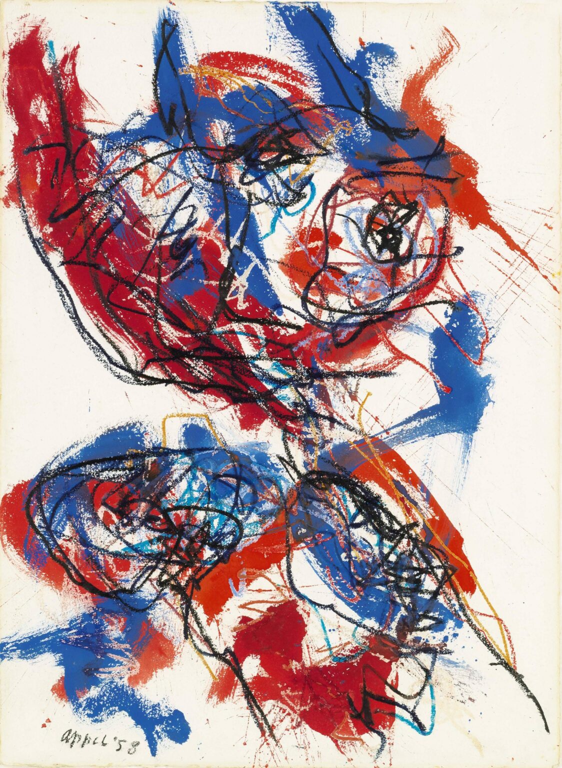 Oiseau Volants - Karel Appel 