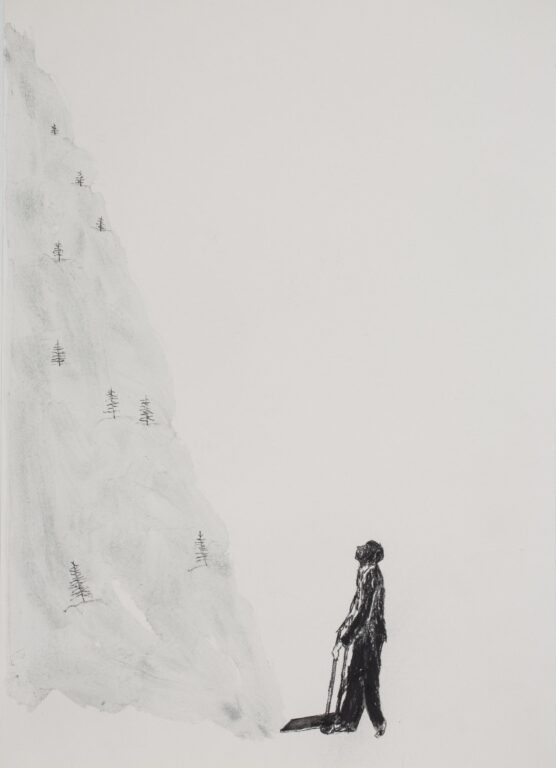 Figur am Albrand - Andreas Grunert 