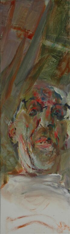 Selbstporträt (4) - Johannes Heisig 