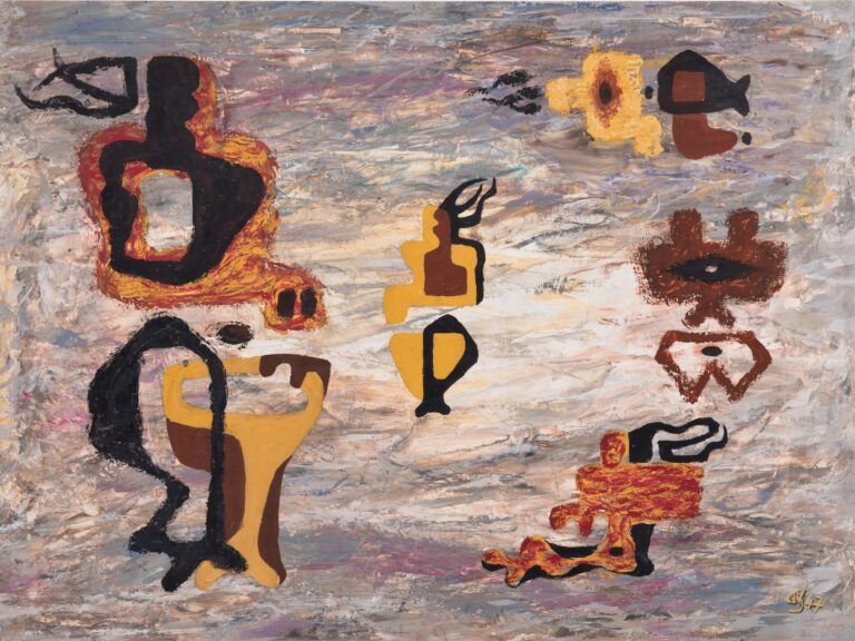 Figuren im Kreis - Karl Otto Götz 