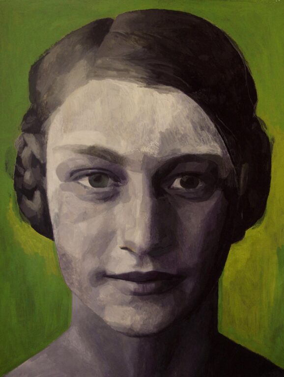 Portrait in Green - Andrea Ventura 